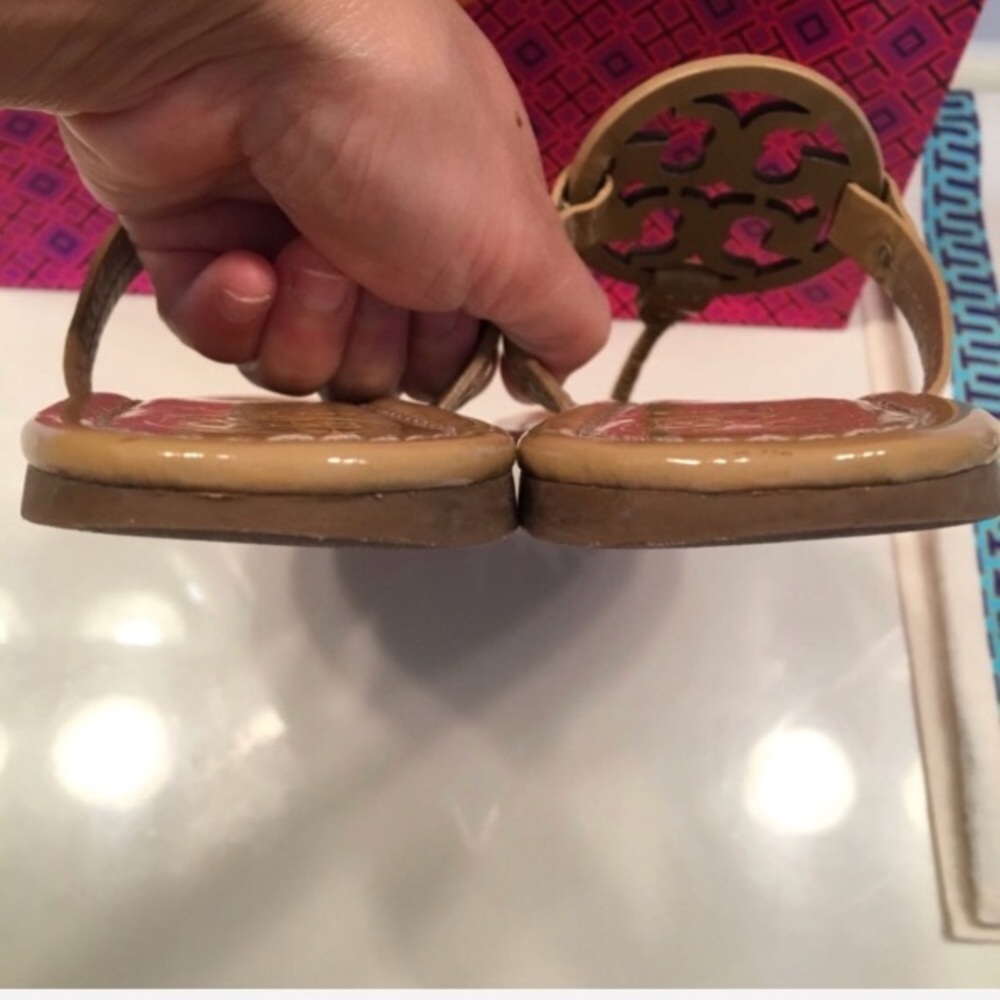 Authentic Tory Burch Miller Fall Sandals - Picture 5 of 6